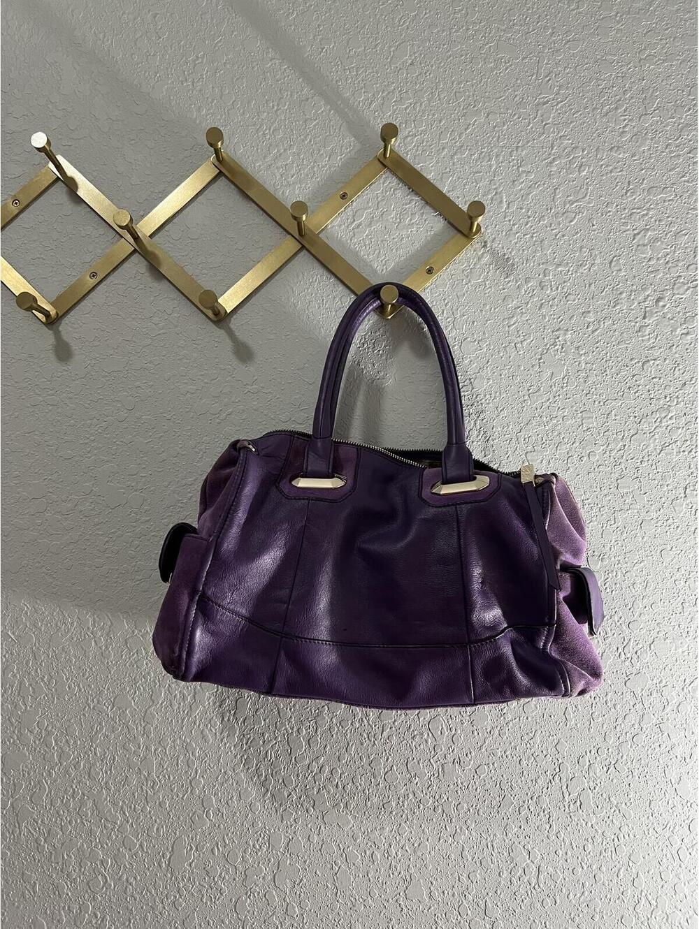 B. Makowsky Luxury Leather Suede Purse